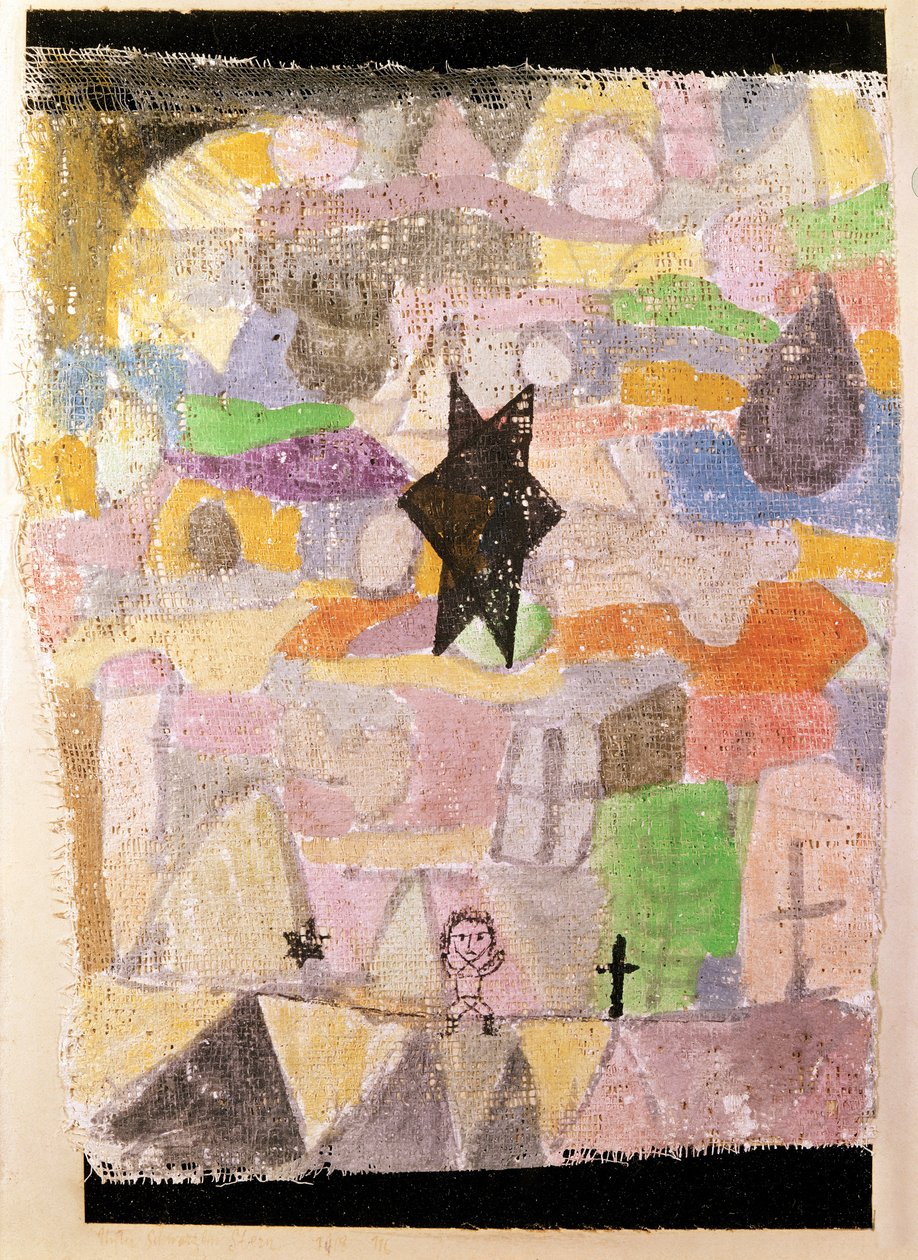 Onder een zwarte ster door Paul Klee