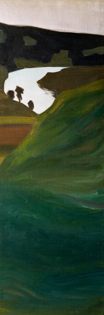 Zonder Titel (Aare landschap) door Paul Klee