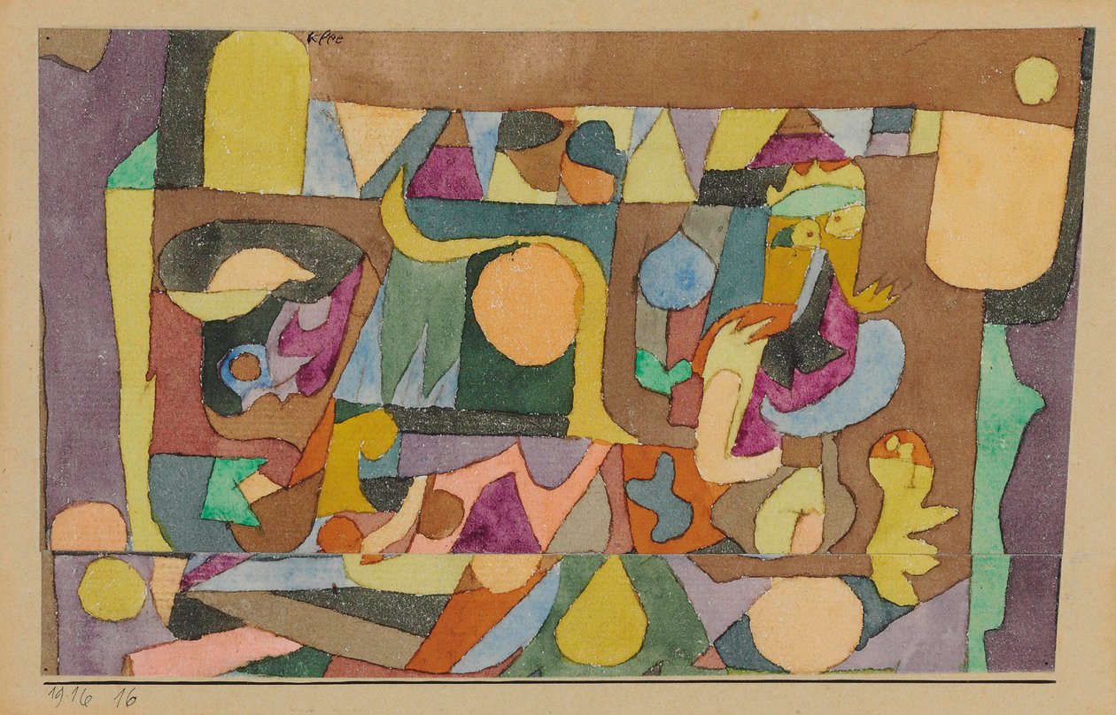 Varsalah, 1916 door Paul Klee