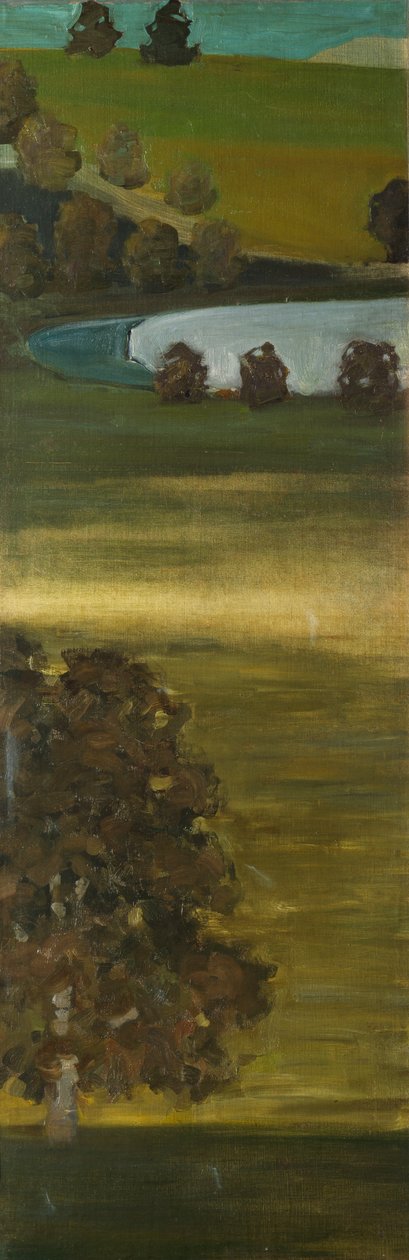 Uitzicht op Aar door Paul Klee