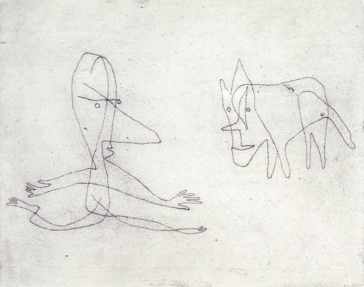 Waarom Rent Hij? door Paul Klee