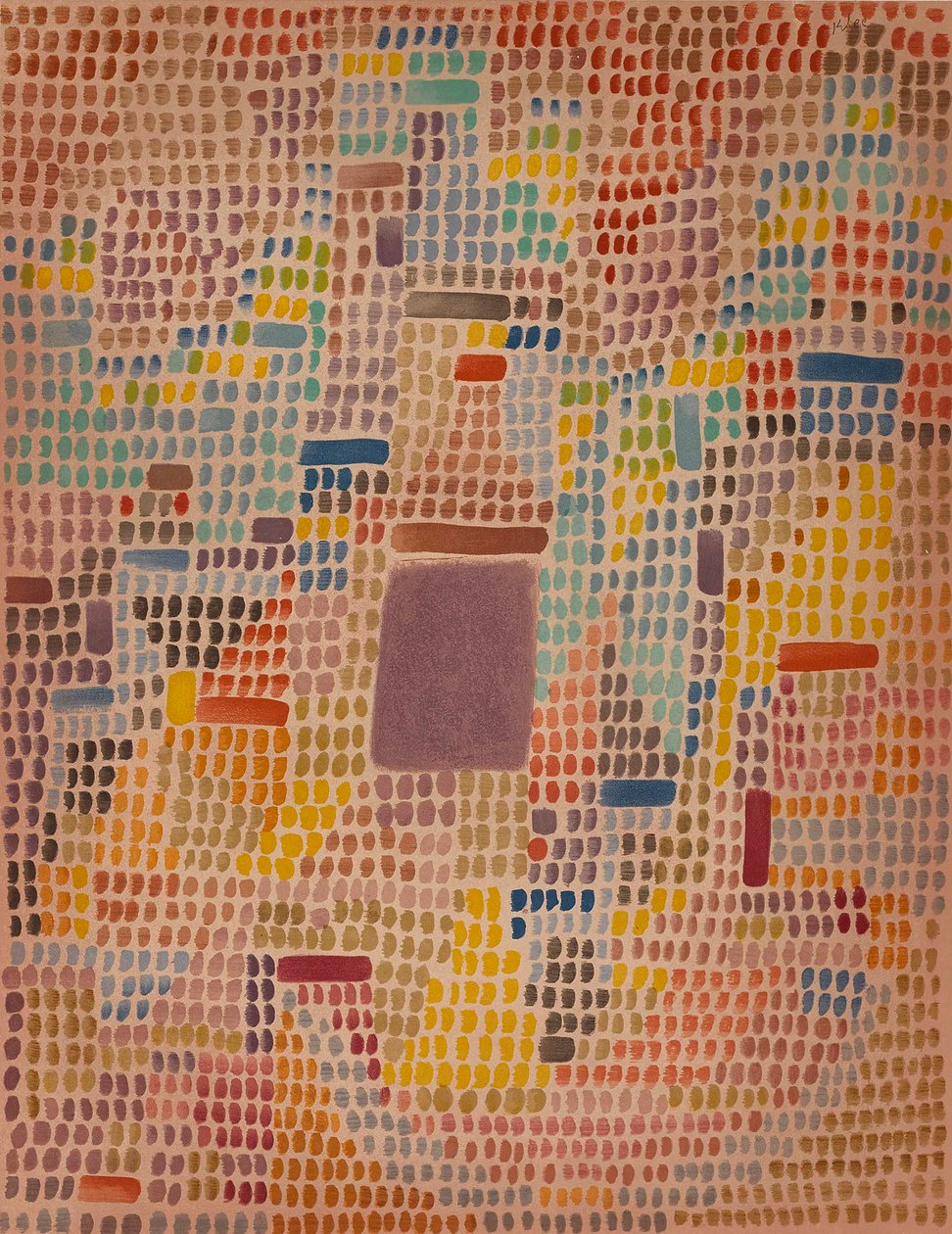 Met de ingang door Paul Klee