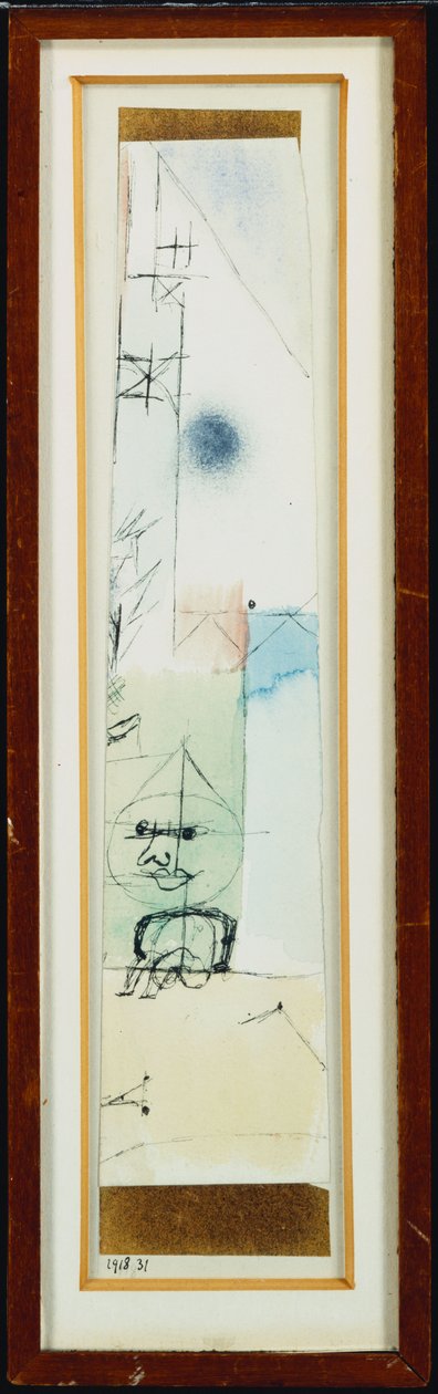 Jonge Pierrot door Paul Klee
