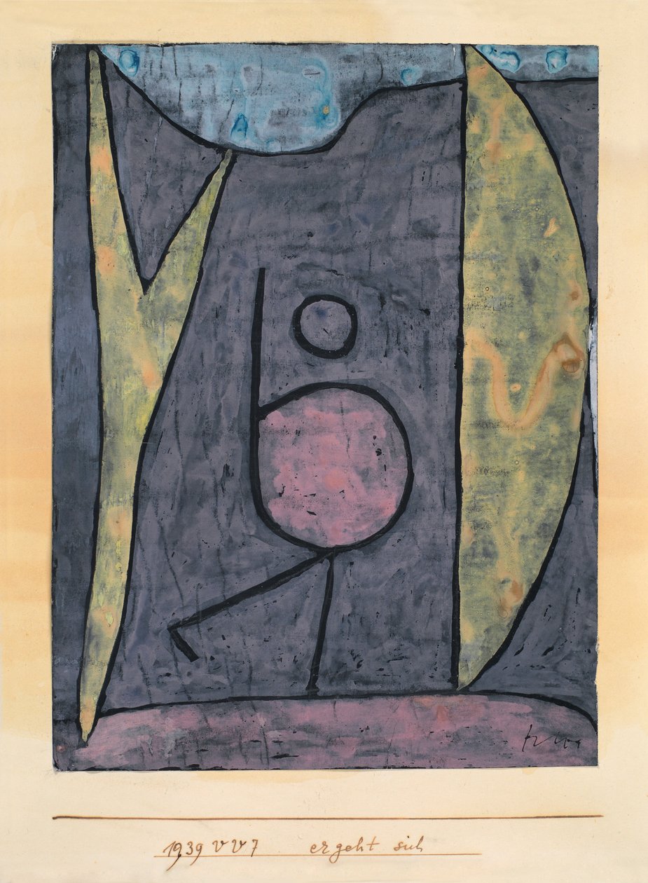 Ergeht sich door Paul Klee