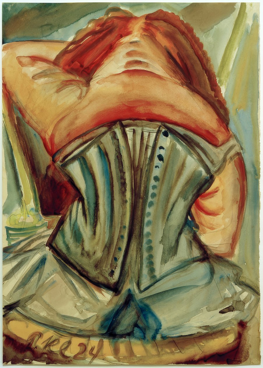 Vrouw van achteren door Paul Kleinschmidt