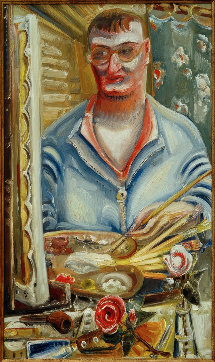 Zelfportret door Paul Kleinschmidt
