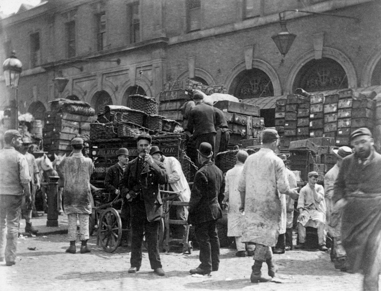 Billingsgate Markt, Londen door Paul Martin