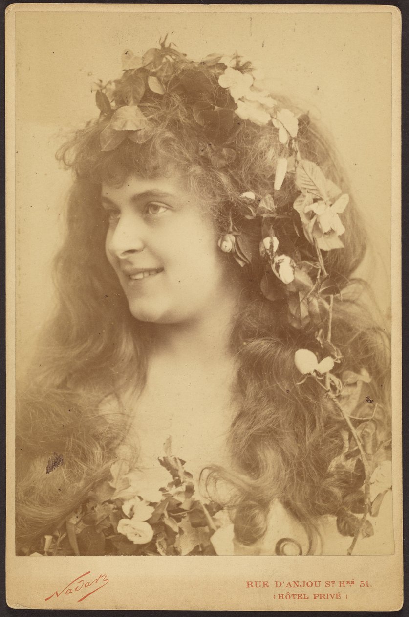 [Julie Feyghine] door Paul Nadar