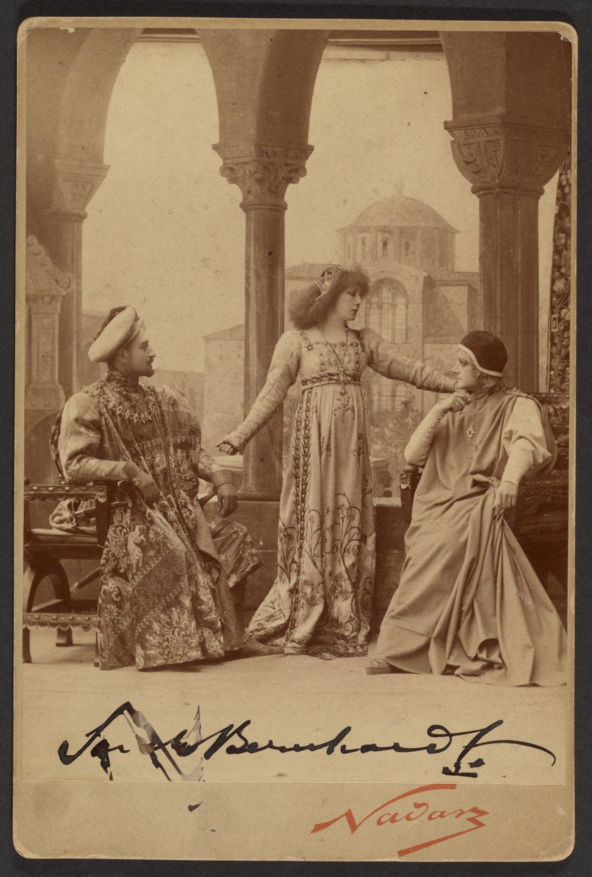[Sarah Bernhardt als Gismonda]. door Paul Nadar