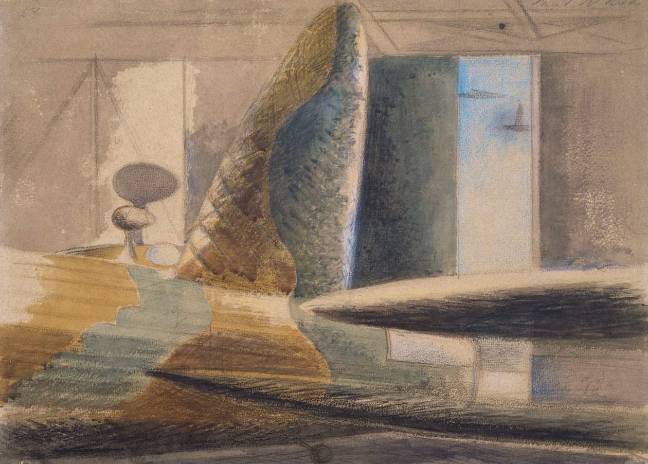 Bomber Lair, Ei en Finn door Paul Nash