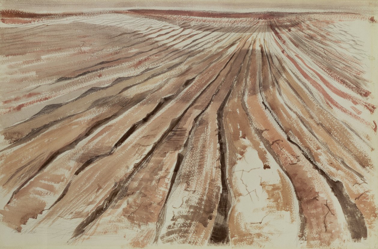 Aarde, Lucht door Paul Nash