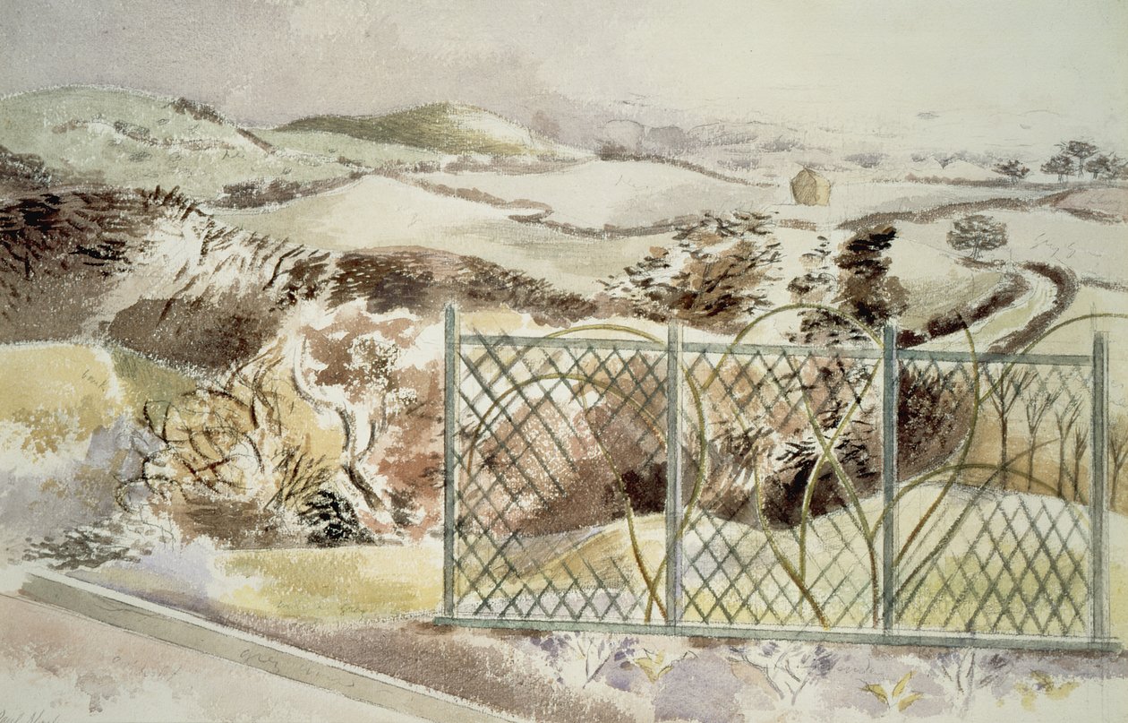 Icknield Way door Paul Nash