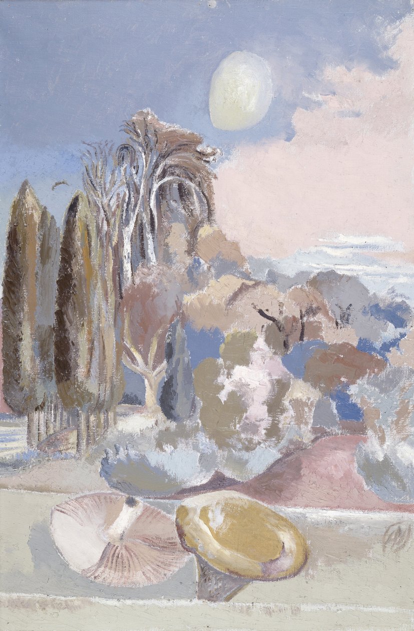 Novembermaan door Paul Nash