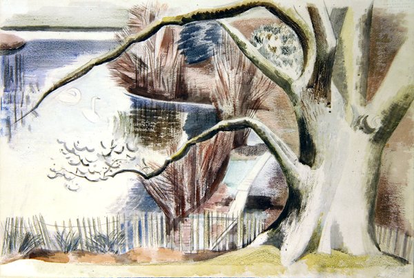 Sandling Park door Paul Nash