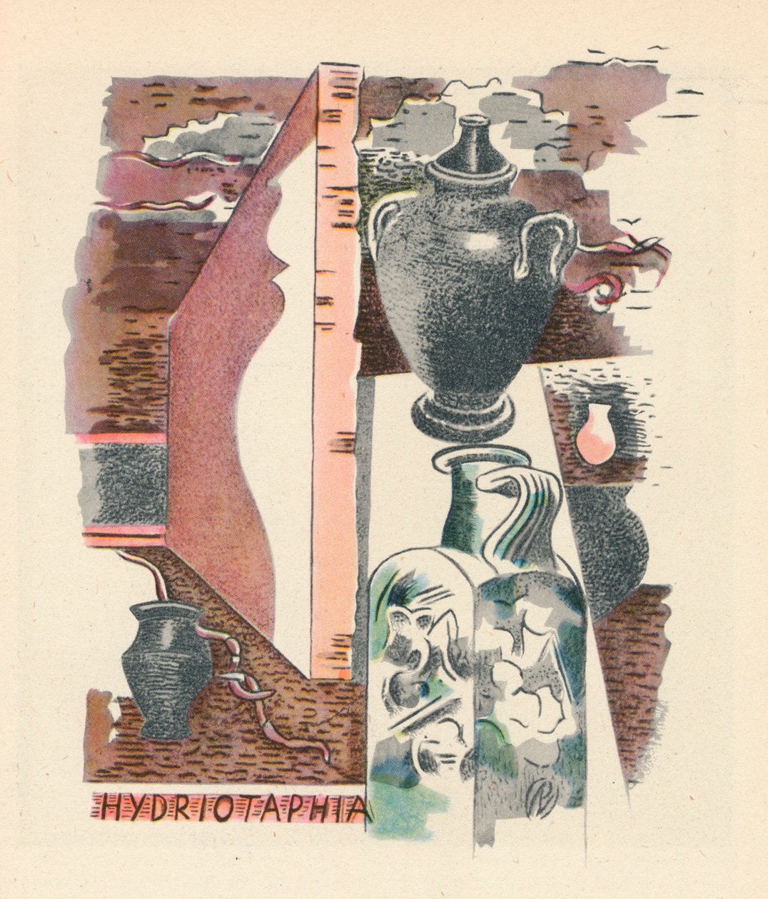 De Schilder als Illustrator, 1932, 1946 door Paul Nash