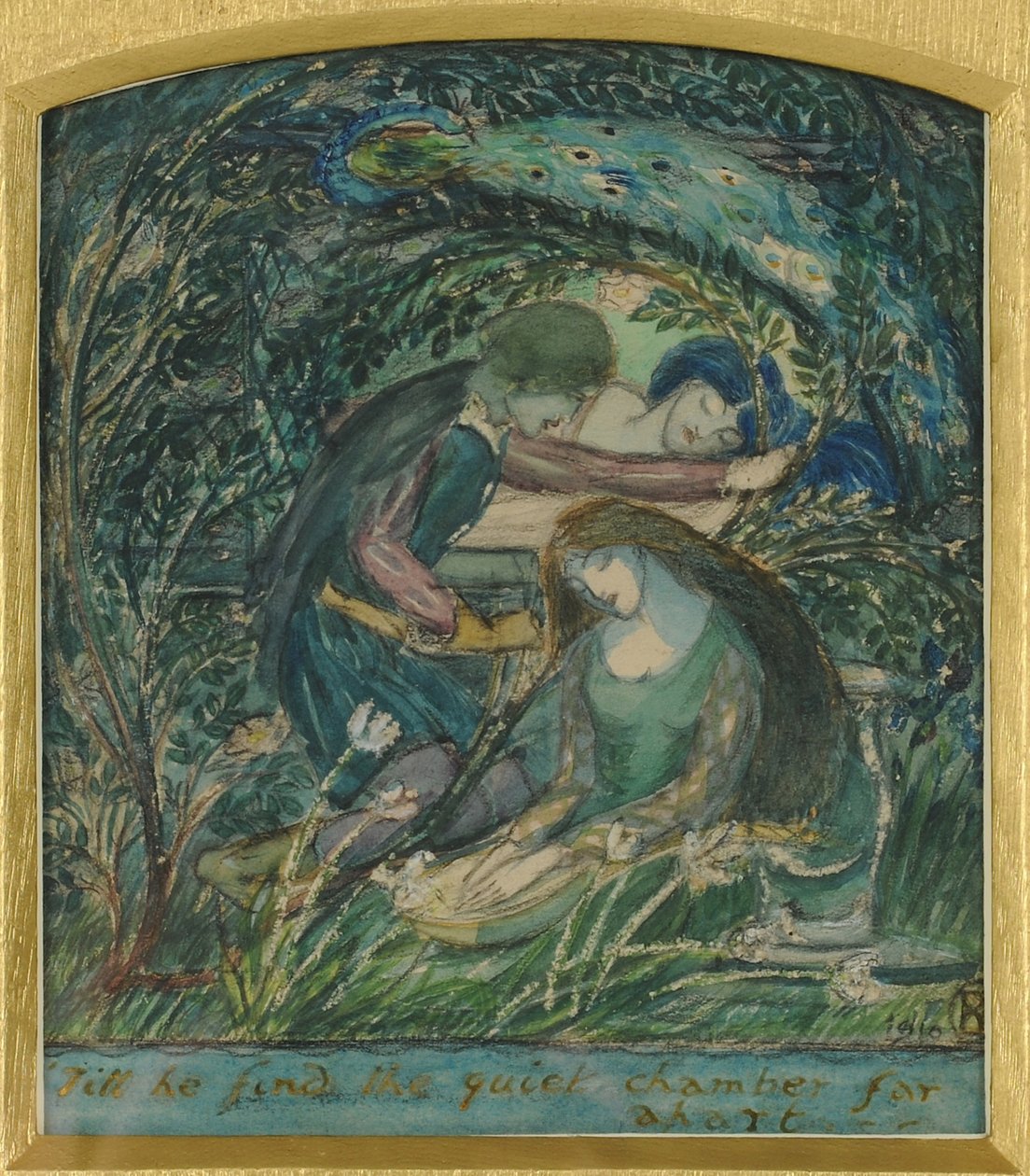 De Schone Slaapster door Paul Nash