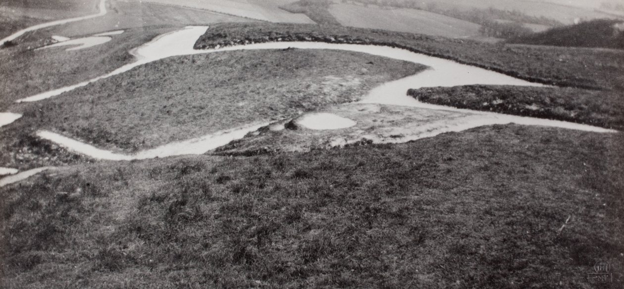 The White Horse, Uffington, Berkshire door Paul Nash