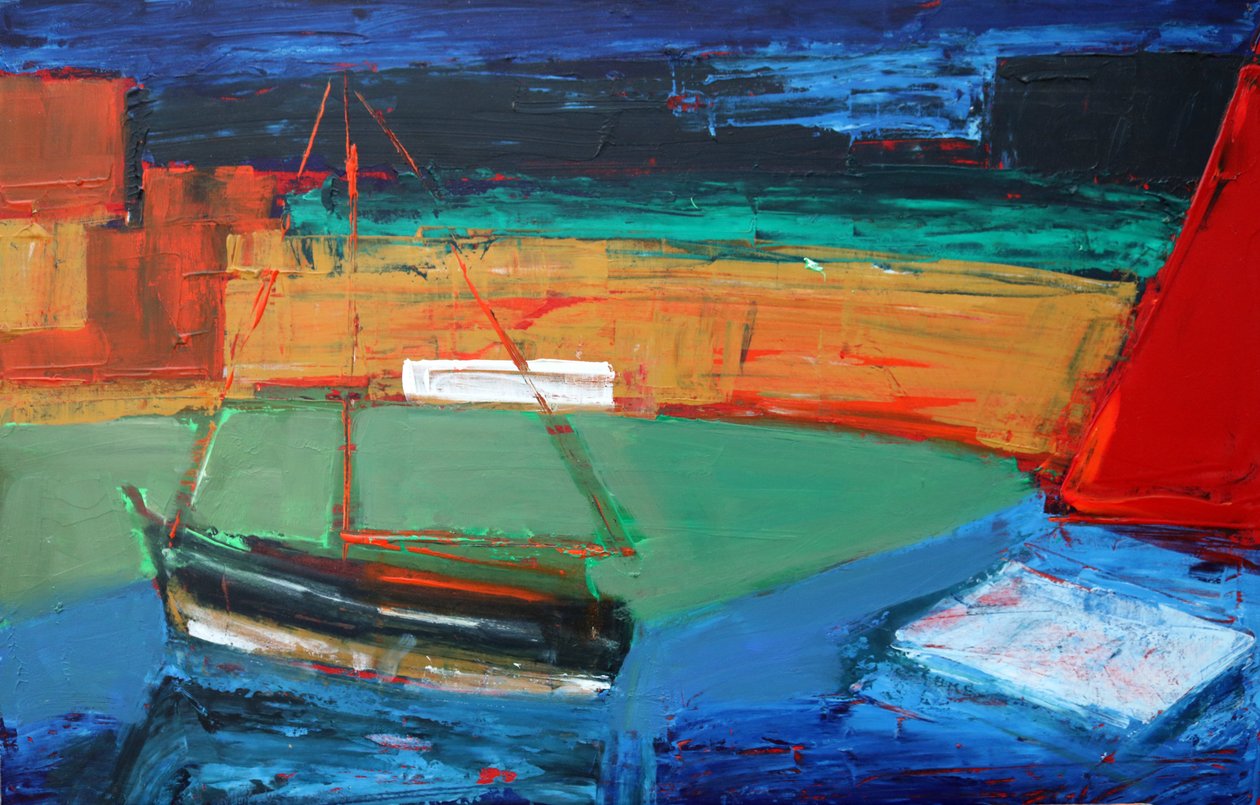 Abstracte Boten door Paul Powis