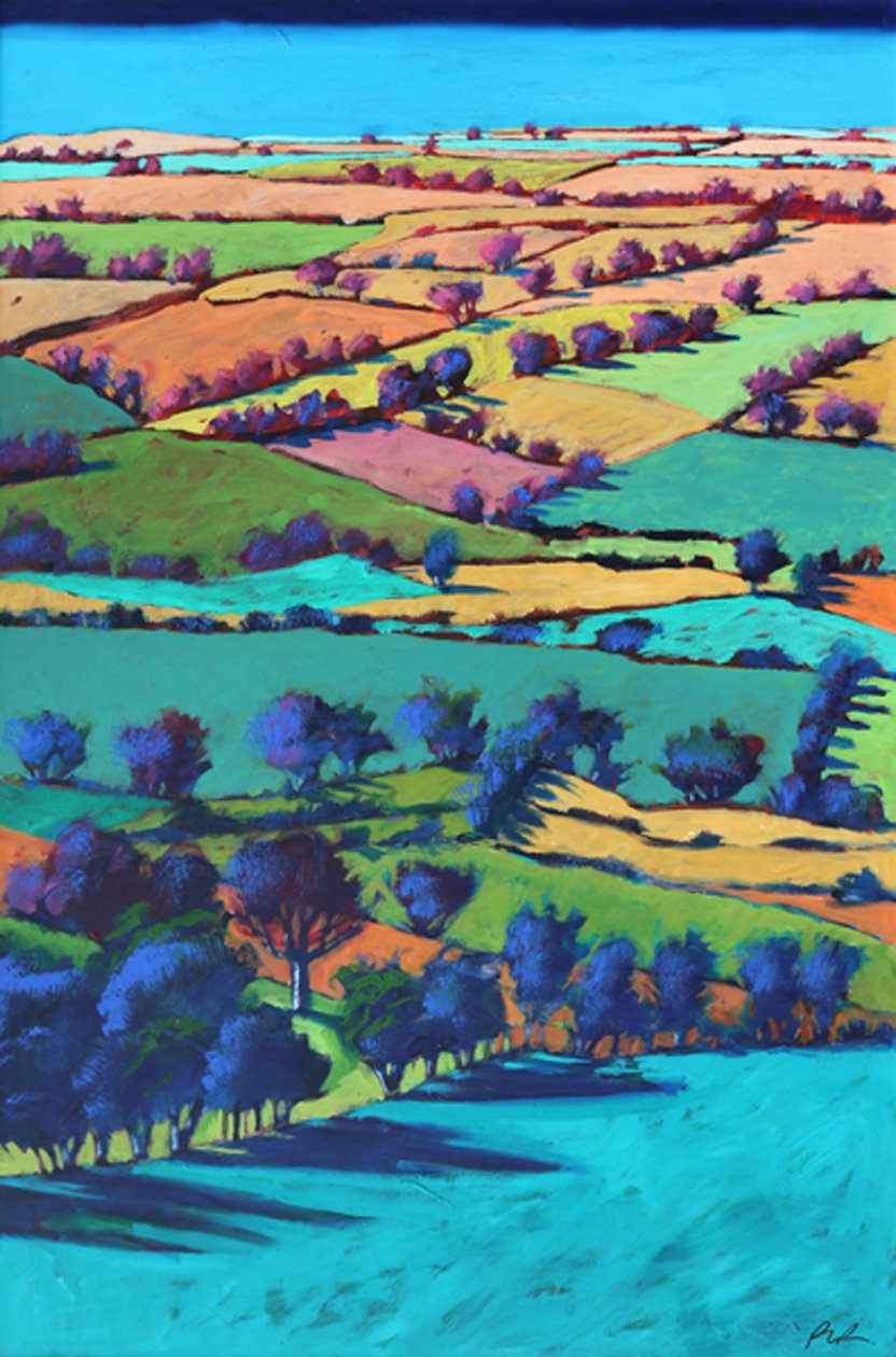 Teme Valley zomer I door Paul Powis