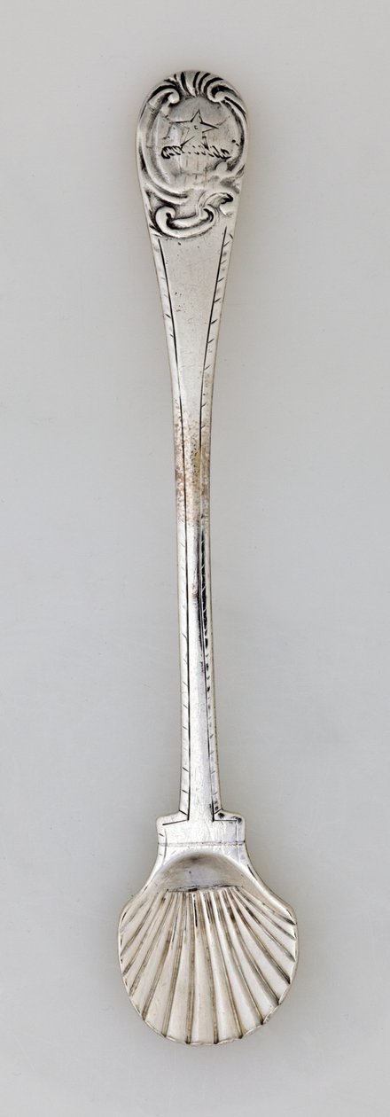 Mosterd- of Zoutlepel, 1781 door Paul Revere