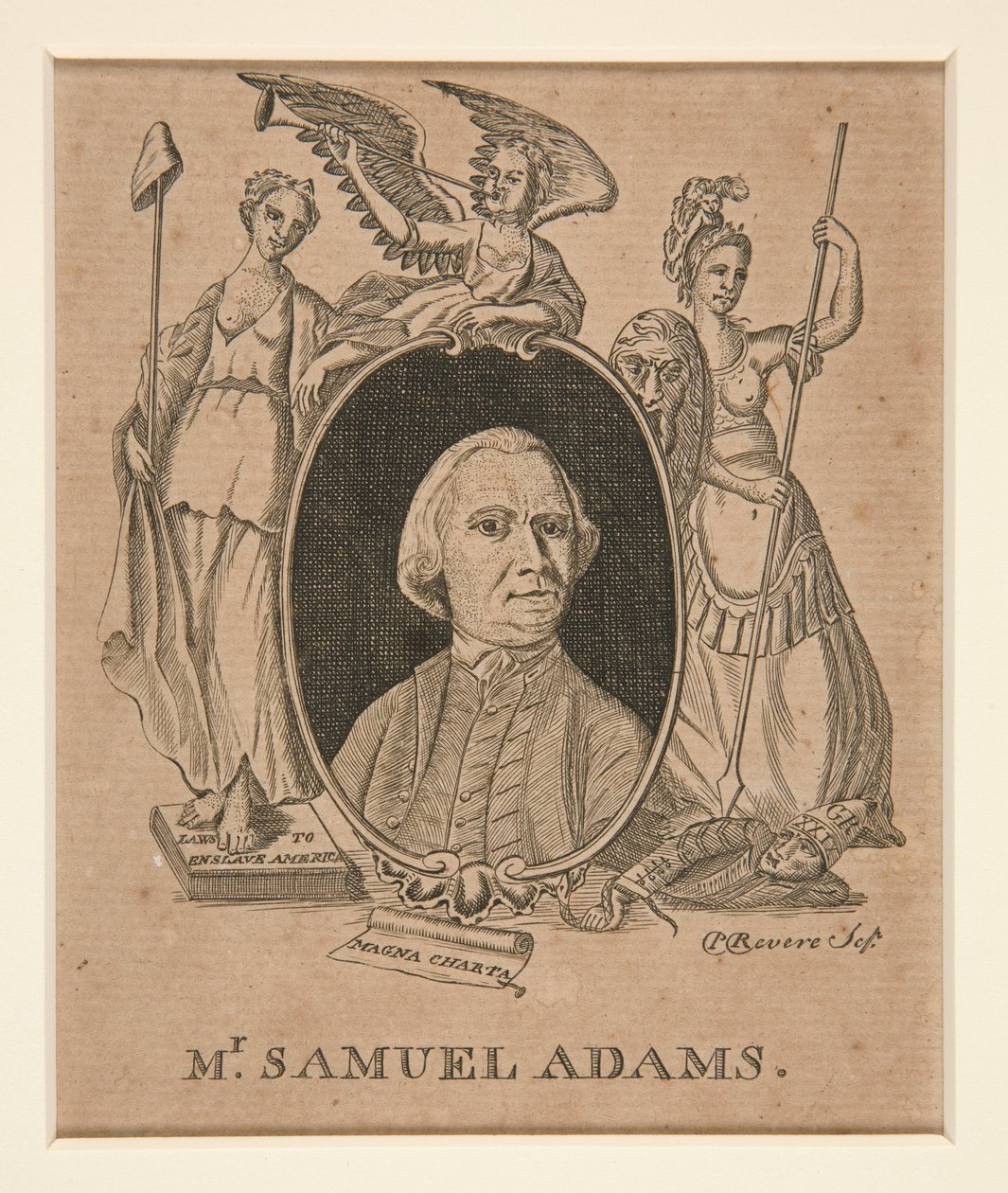 Samuel Adams door Paul Revere