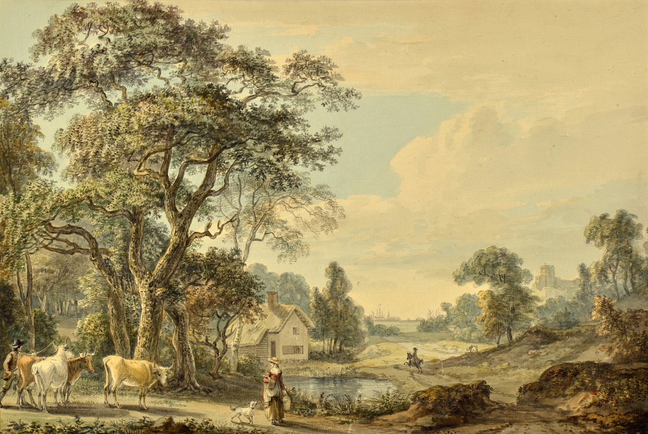 Landschap door Paul Sandby