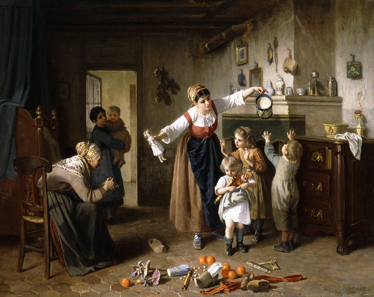 Kerstmorgen door Paul Seignac