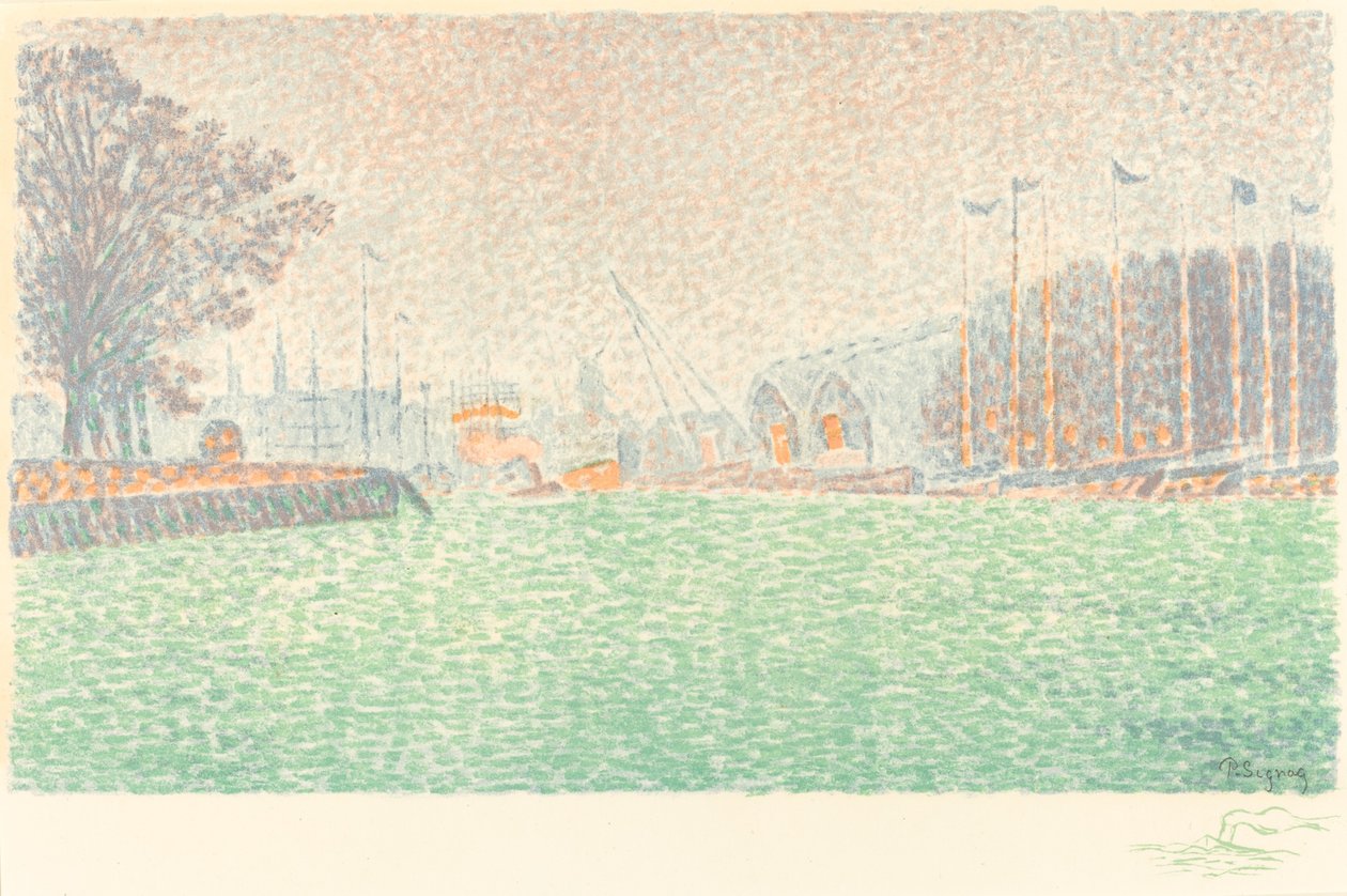 In Vlissingen door Paul Signac