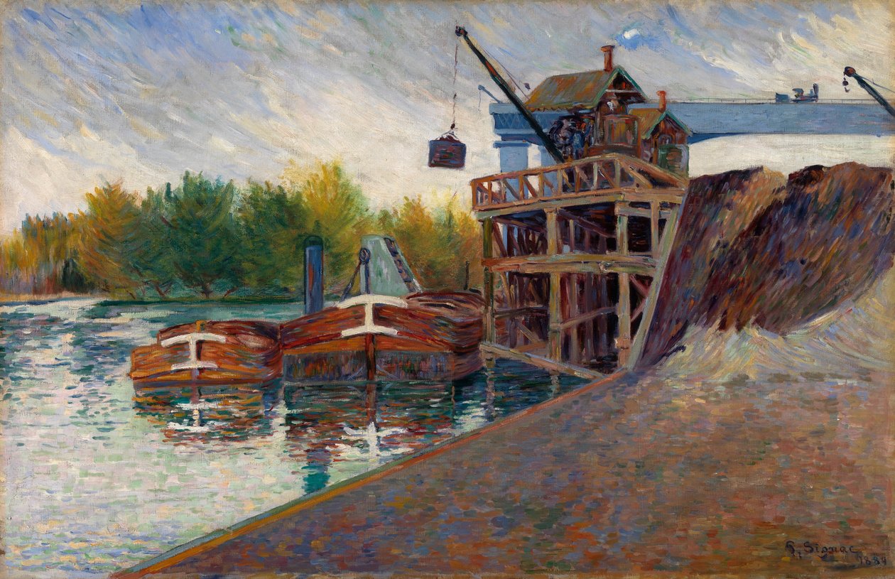 Kolen Kraan, Clichy door Paul Signac