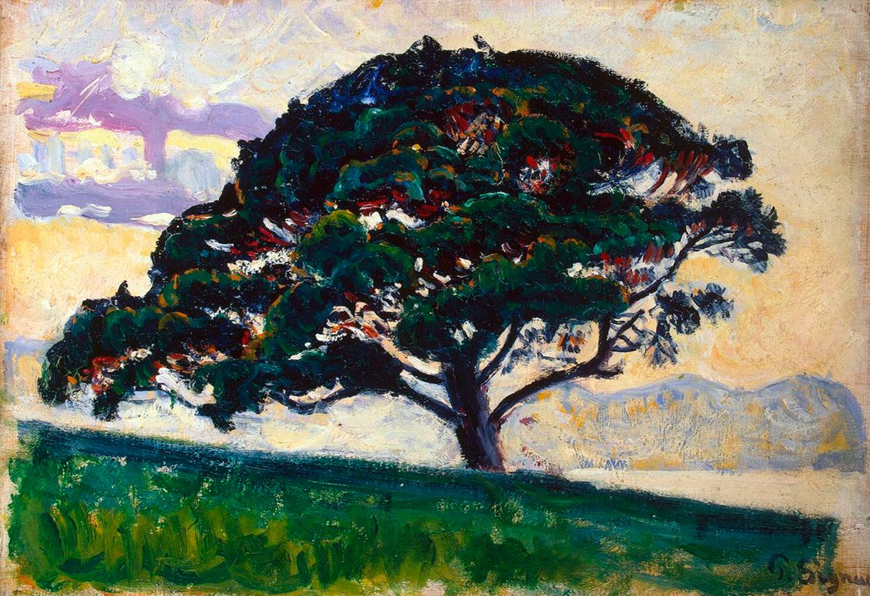 Grote Den, Saint-Tropez door Paul Signac