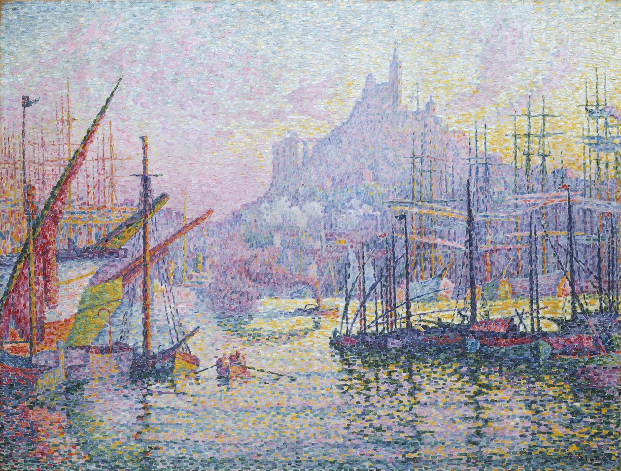 Notre-Dame-de-la-Garde (La Bonne-Mère), Marseille, 1905-6 door Paul Signac