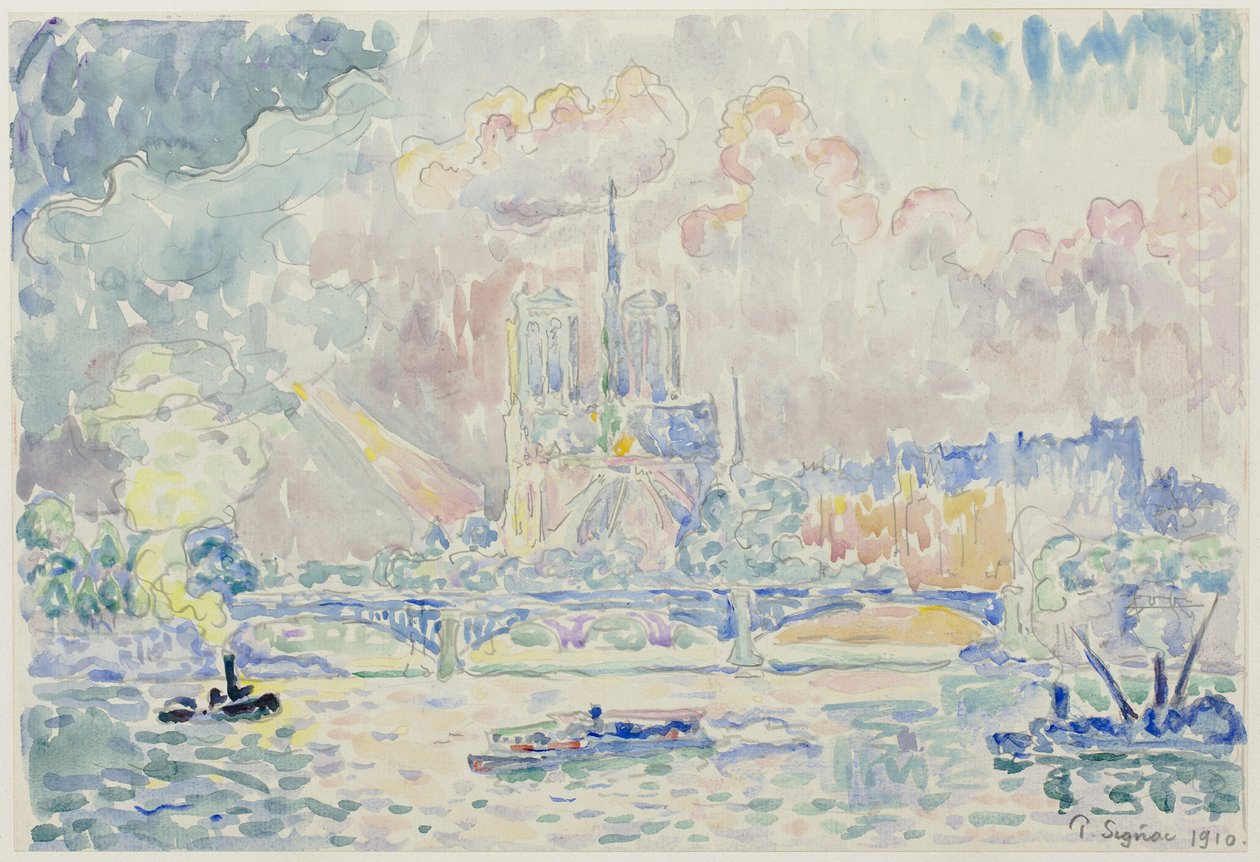 Onze-Lieve-Vrouw door Paul Signac