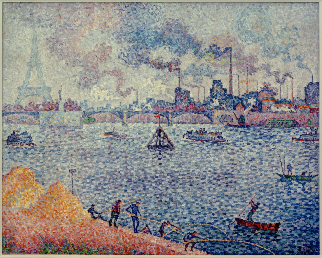 Pont de Grenelle door Paul Signac