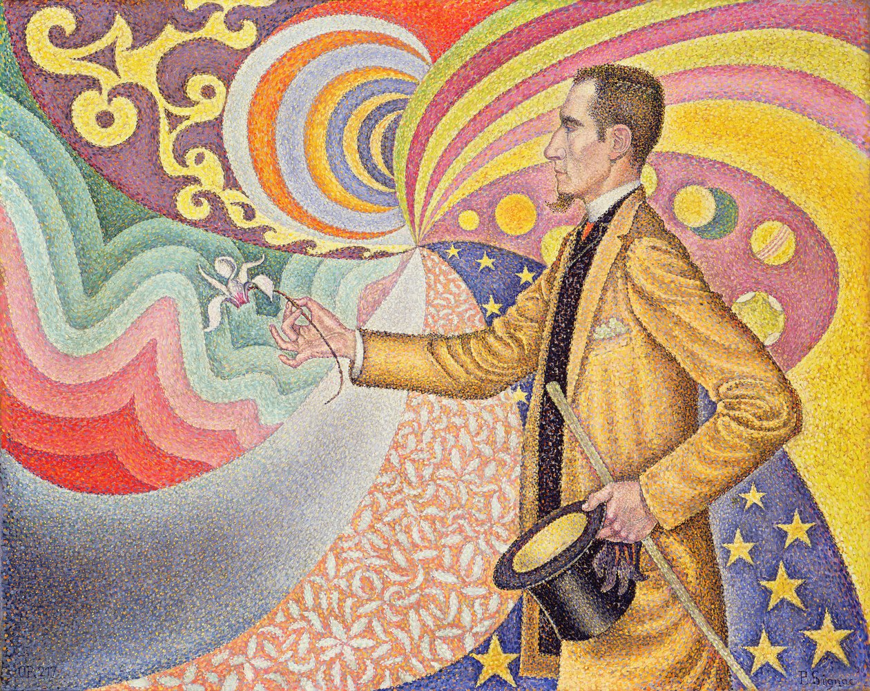 Portret van M. Félix Fénéon door Paul Signac
