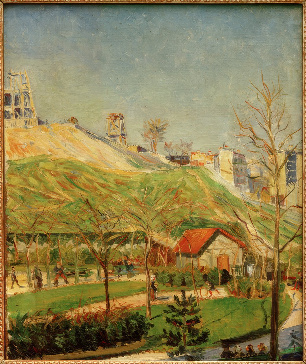 Square Saint-Pierre (bouw van de Sacré-Coeur) door Paul Signac