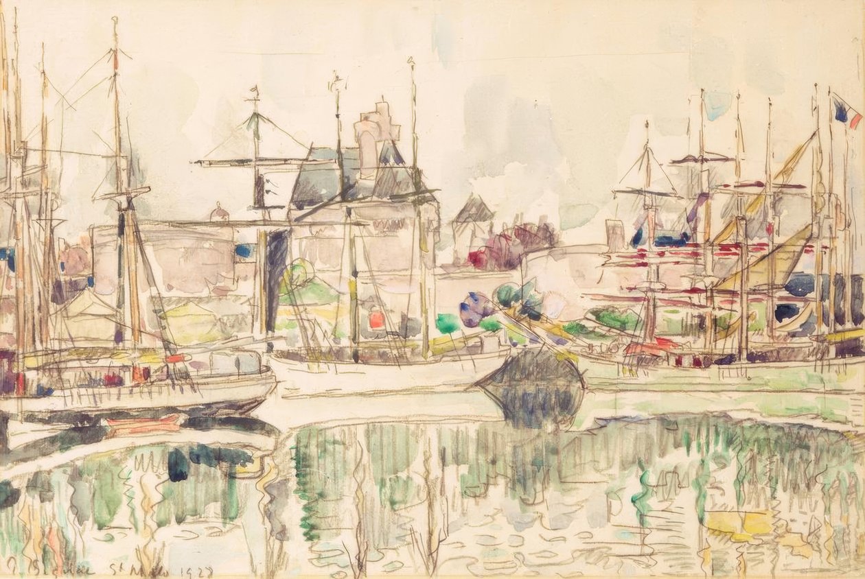 St. Malo door Paul Signac