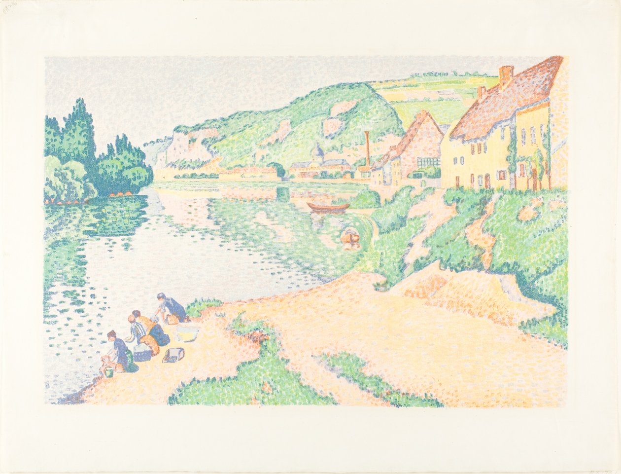 De Andelys door Paul Signac