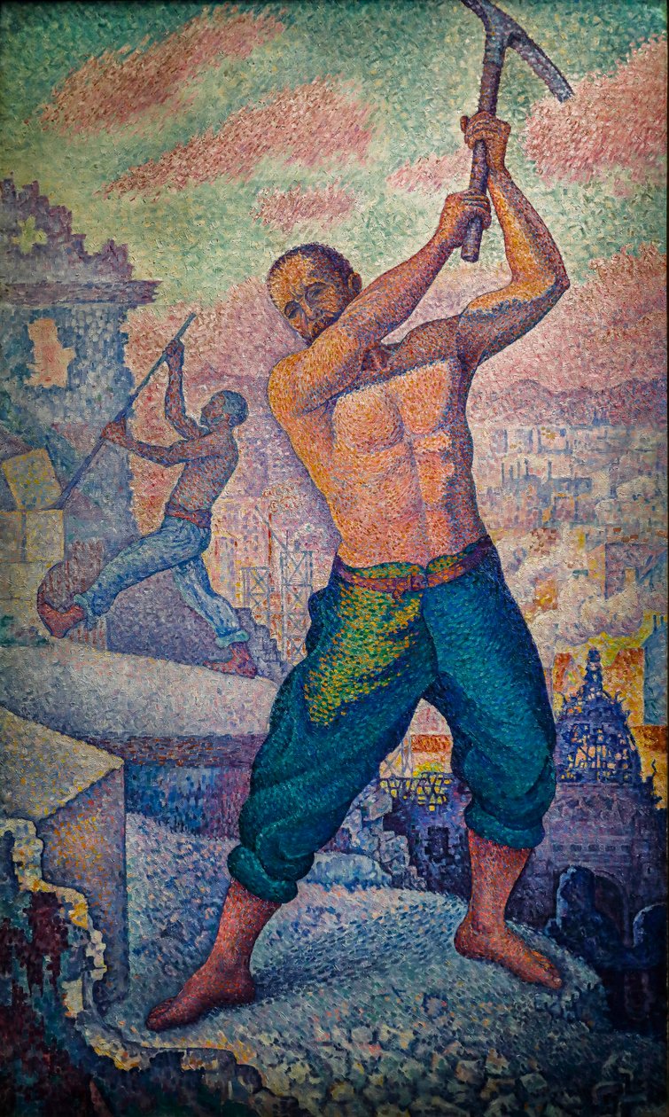 De Sloper door Paul Signac
