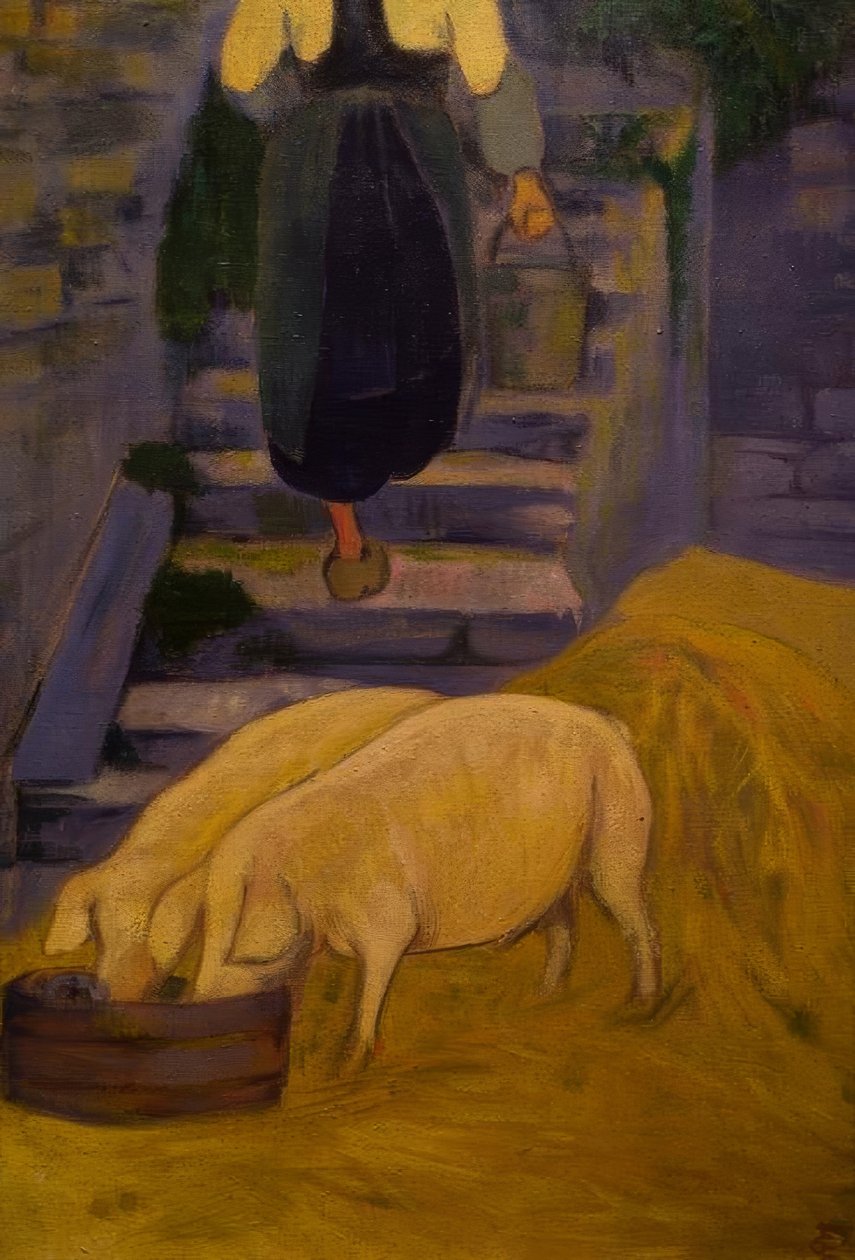 De varkens door Paul Sérusier