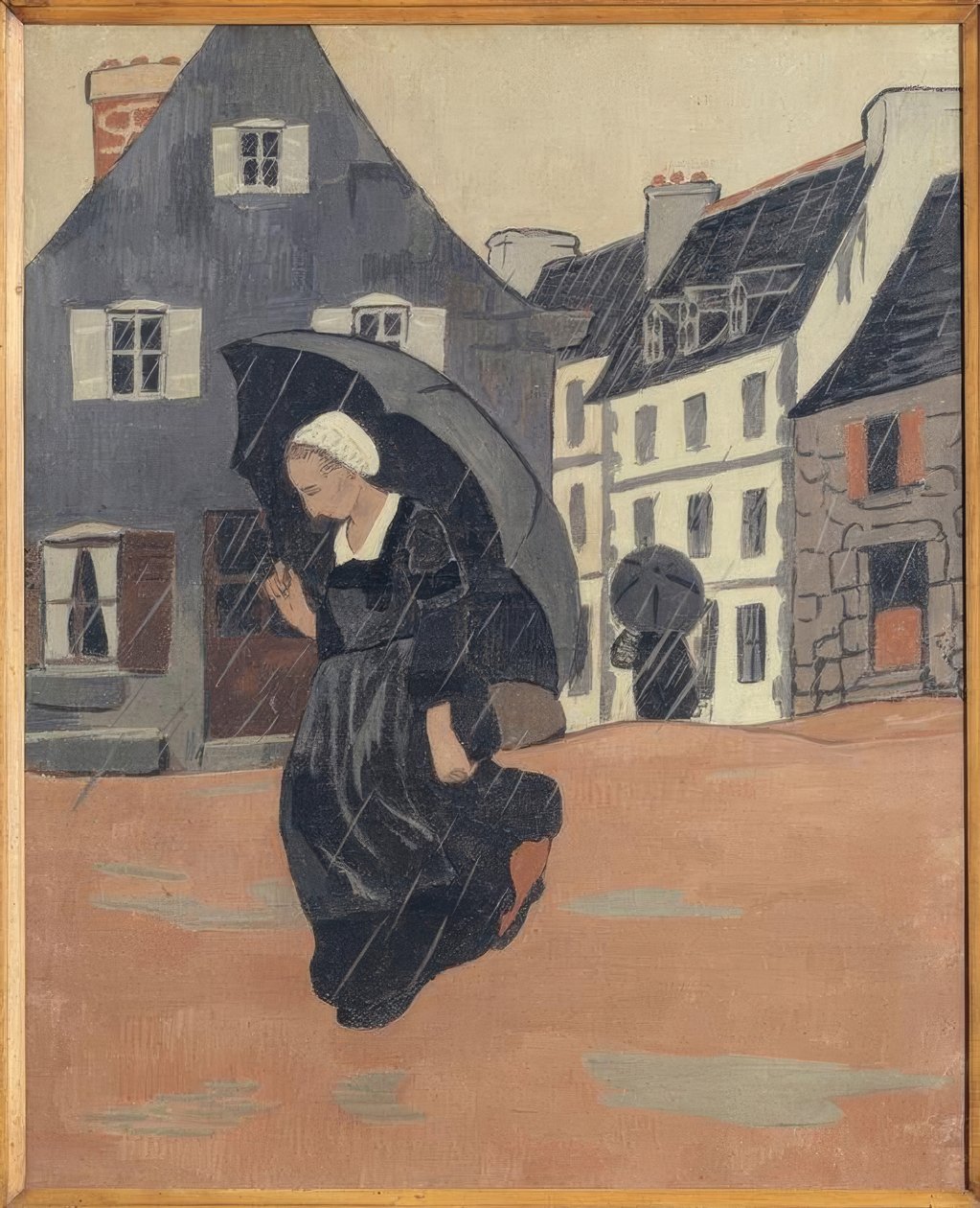 De regenbui door Paul Sérusier