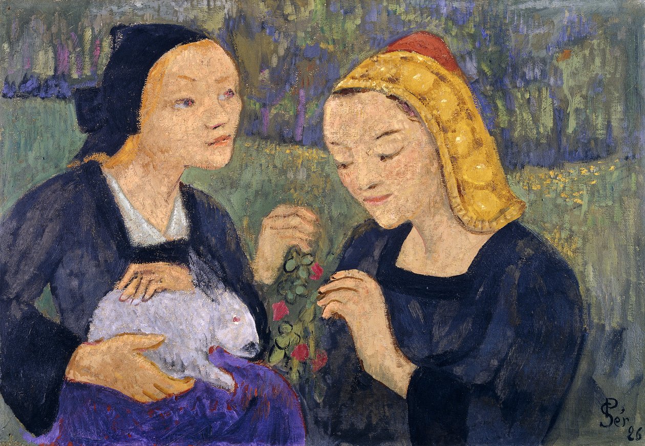 De feeën, 1926 door Paul Sérusier