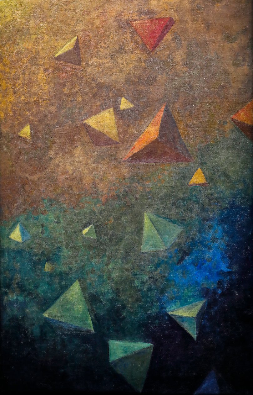 Tetrahedra, c.1910 door Paul Sérusier
