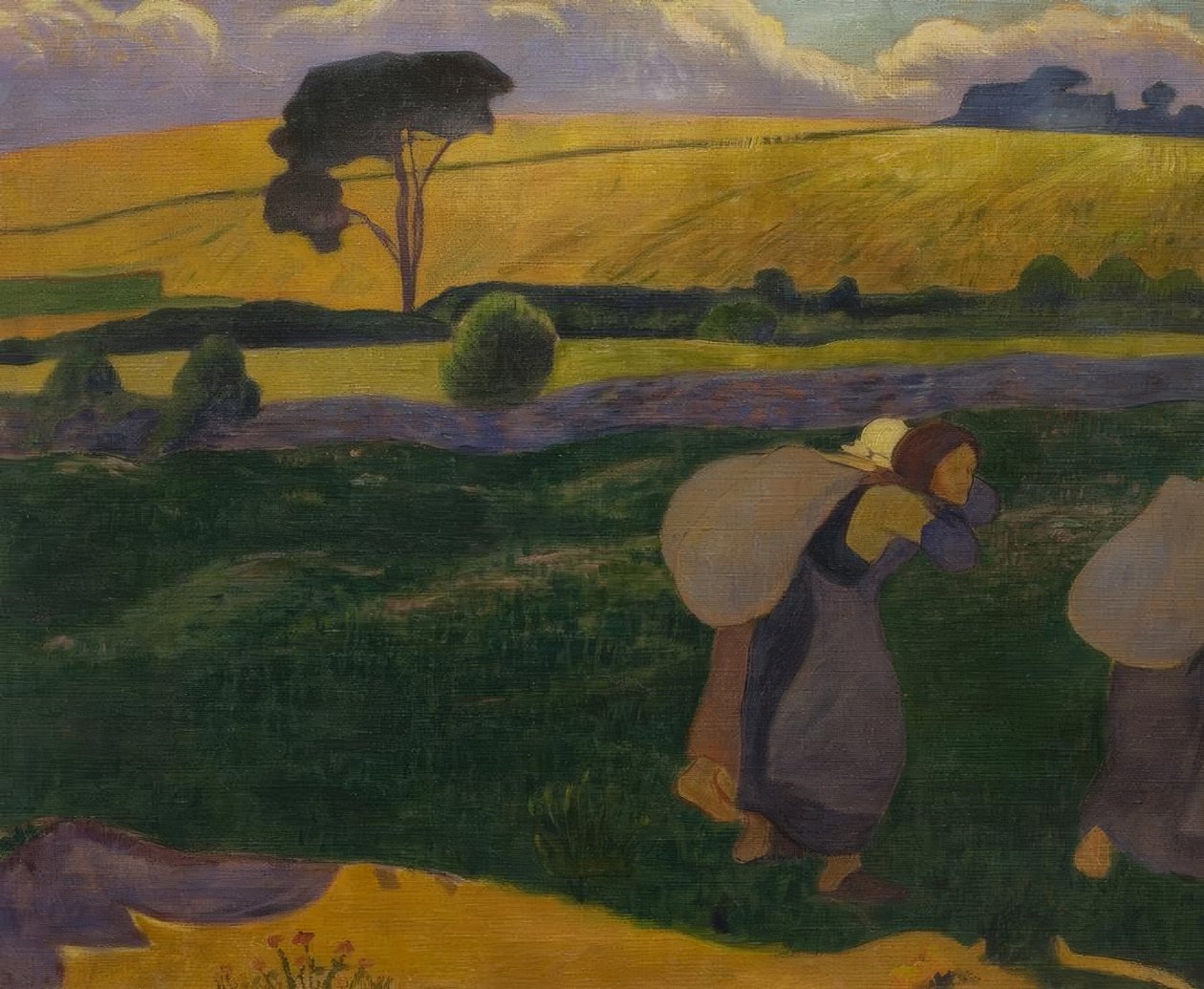 Wasvrouwen in Bellangenet door Paul Sérusier