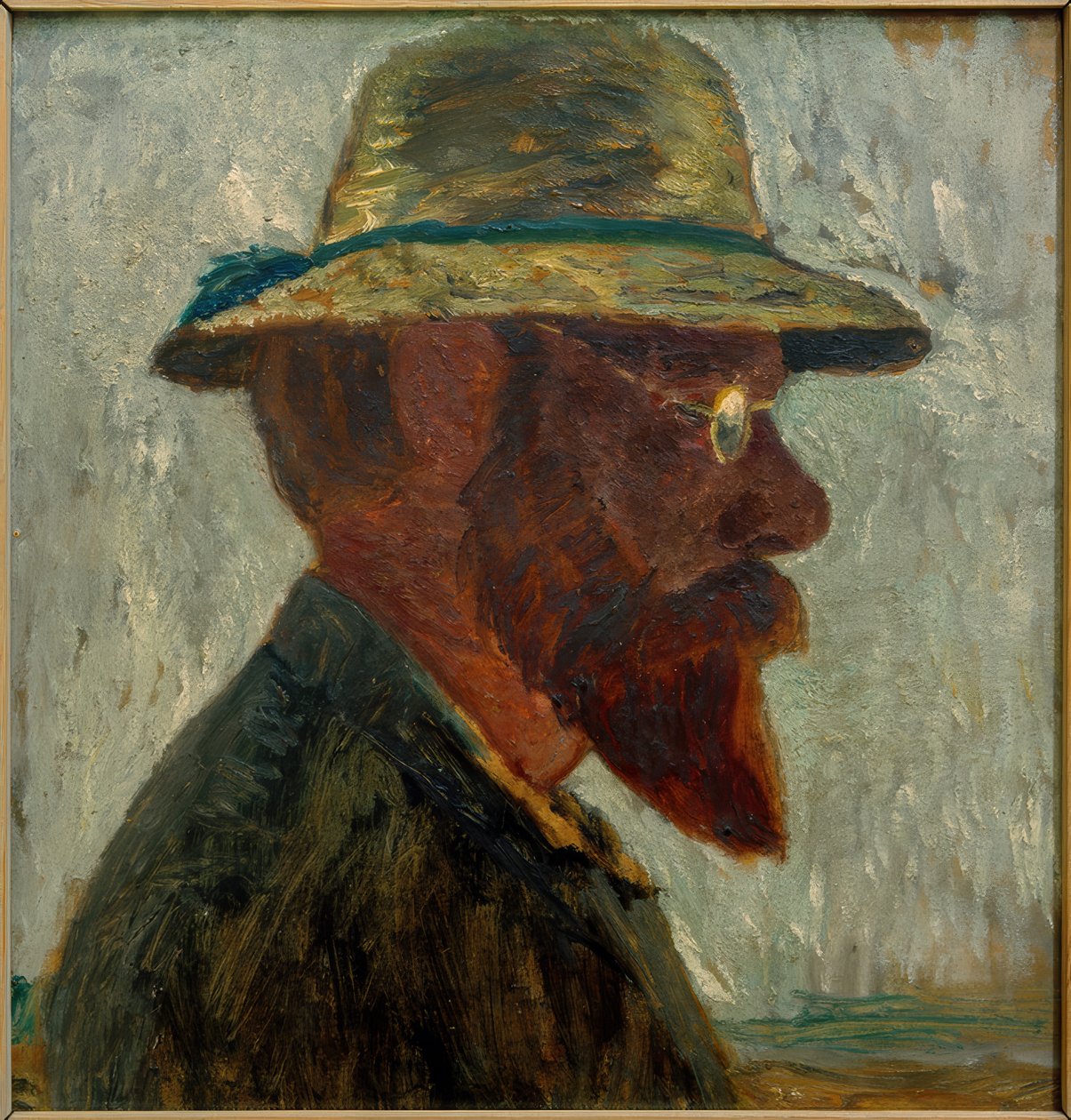 Landschap met dennen door Paula Modersohn Becker