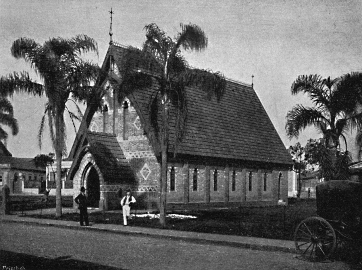 Igreja dos Protestantes, Protestantse Kerk, 1895 door Paulo Kowalsky