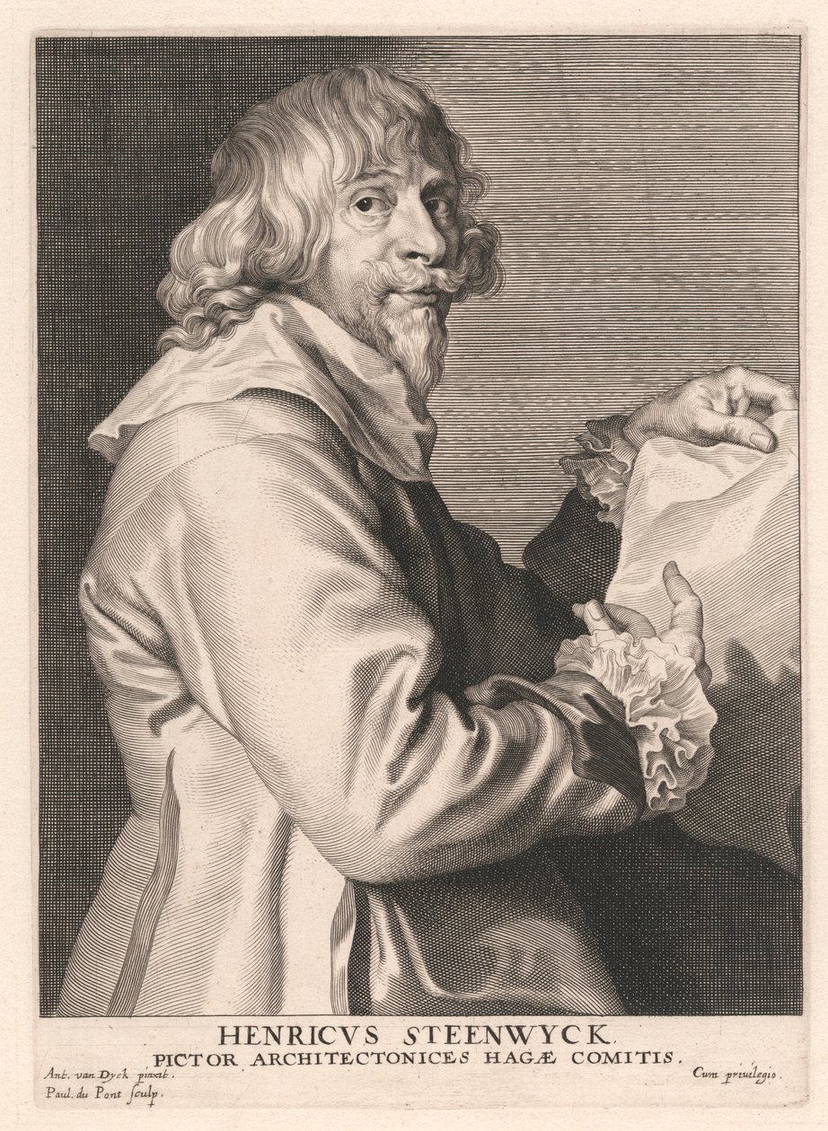 Henricus Steenwyck, Pictor Architectonices Hagæ Comitis door Paulus Pontius