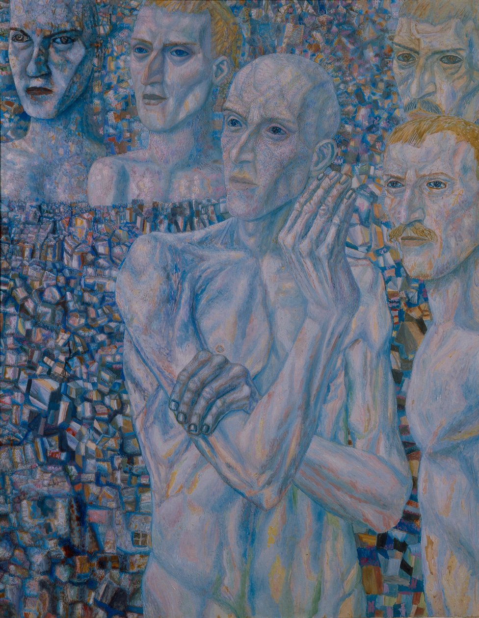 Mannen, begin jaren 1930 door Pavel Nikolayevich Filonov