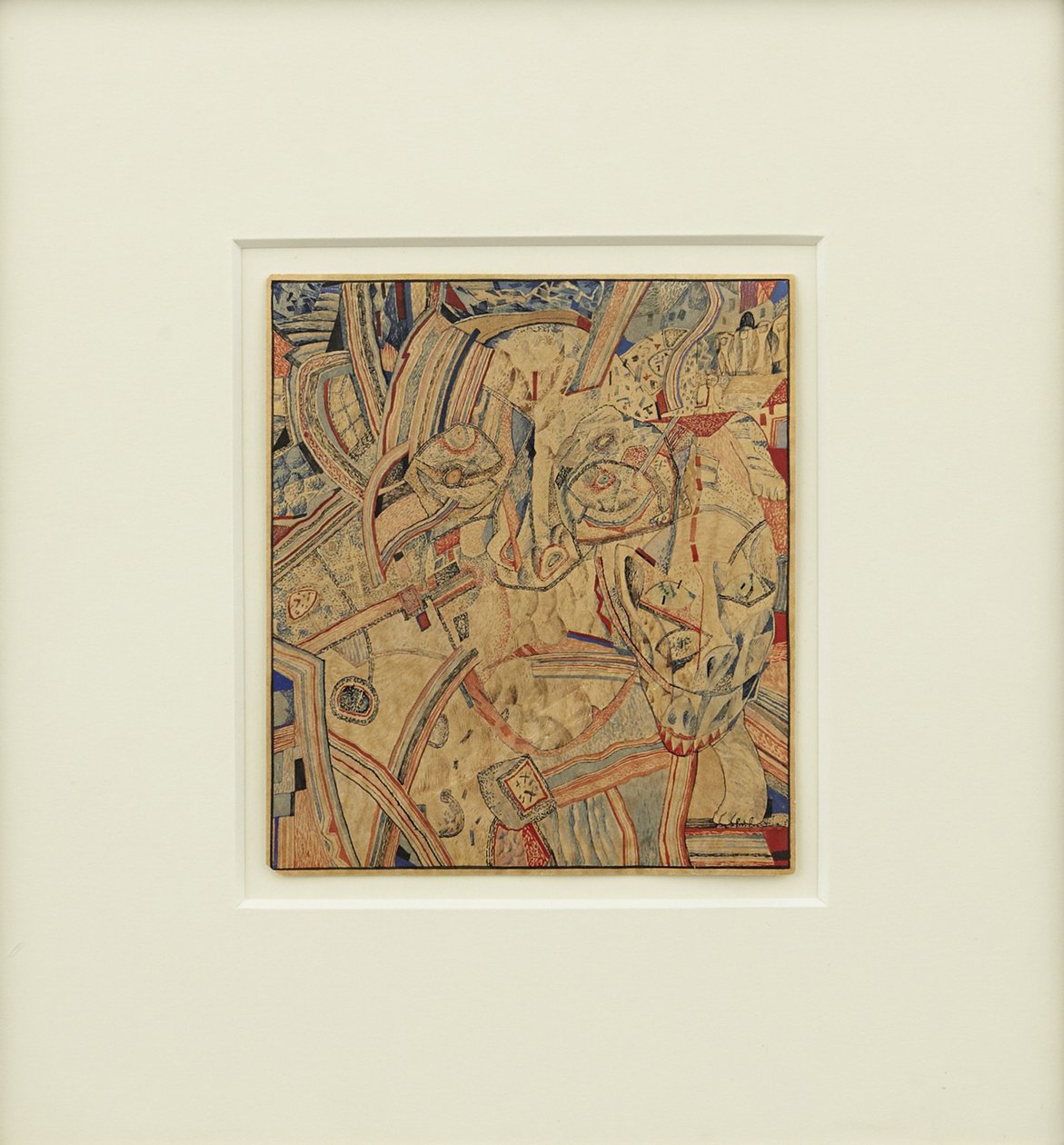 Zonder titel door Pavel Nikolayevich Filonov