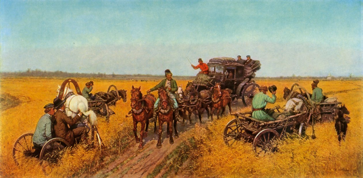 Bezoek aan het bisdom, 1885, 1965 door Pavel Osipovich Kovalevsky