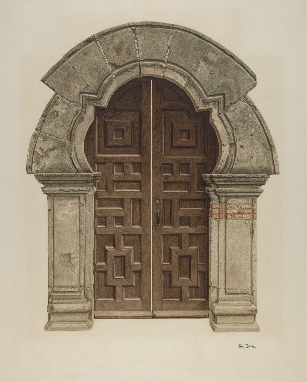Deur door Pearl Davis